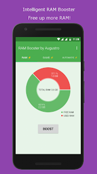Image 2 for RAM & Game Booster by Aug…