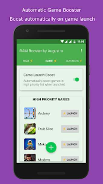 Image 1 for RAM & Game Booster by Aug…