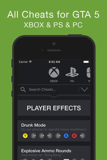Image 0 for All Cheats For GTA 5