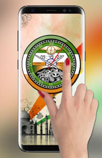 Imagen 2 para Indian Clock Live Wallpap…