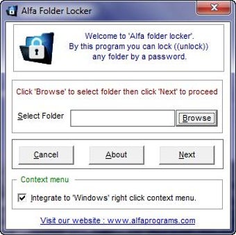 Image 0 for Alfa Folder Locker