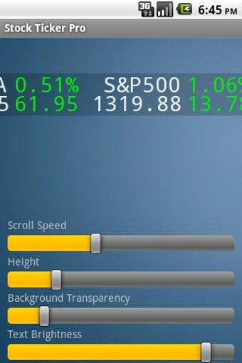Imagen 0 para Stock Ticker Lite