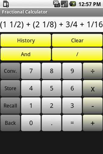 Image 1 for Fractional Calculator