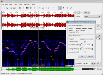 Imagen 1 para Sonic Visualiser for Ubun…