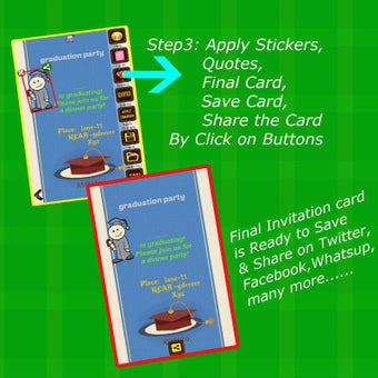 Imagen 2 para Party Invitation Card Mak…