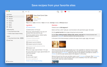 Image 2 for Paprika Recipe Manager 3