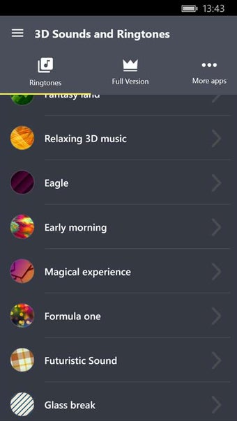 Imagen 2 para 3D Sounds and Ringtones f…