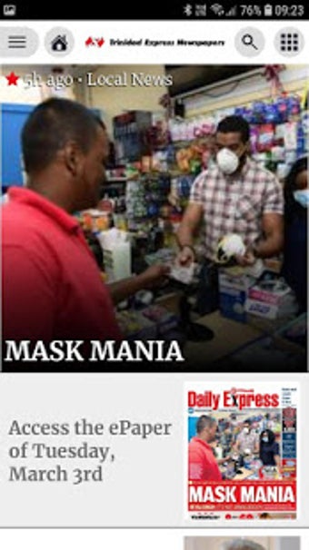 Imagen 0 para Trinidad Express Newspape…