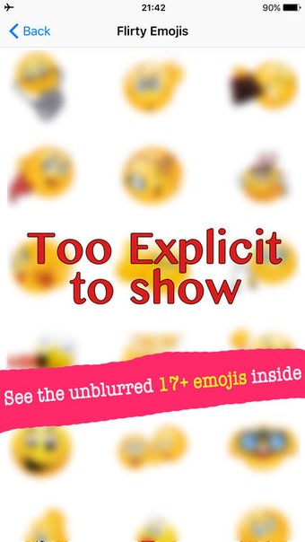 Image 2 for Flirty Emoji Adult Icons …
