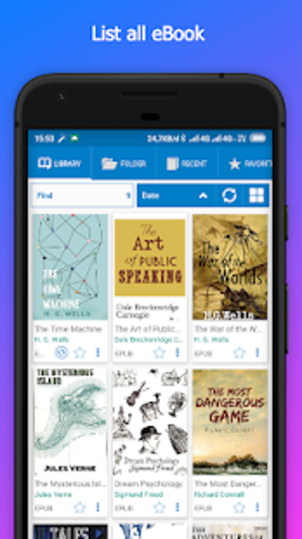 Imagen 1 para EBooki Reader - Best EPUB…