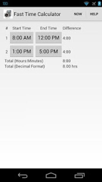 Imagen 1 para Fast Time Calculator!