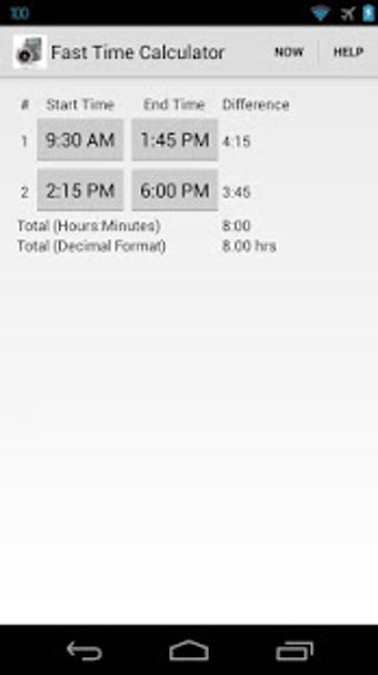 Imagen 0 para Fast Time Calculator!