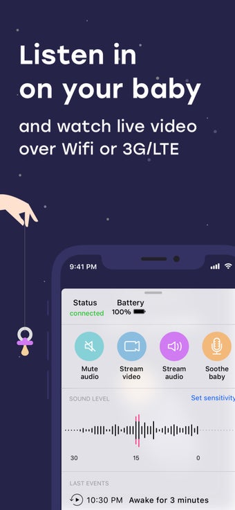 Image 3 for Luna - Baby Monitor with …