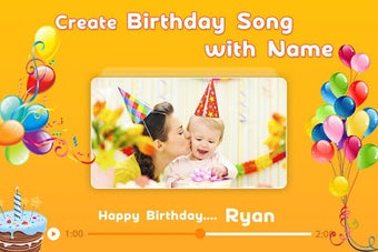 Image 2 for Birthday Song with Name
