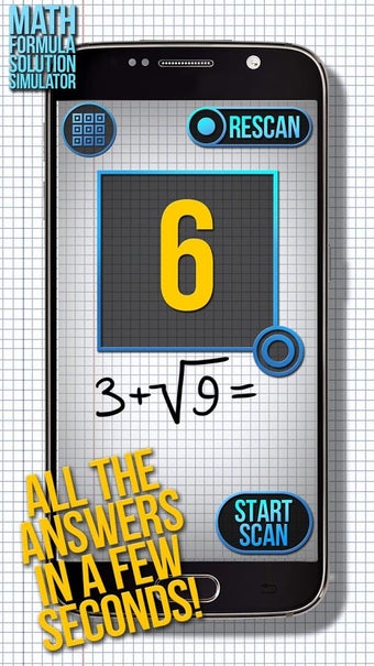 Image 0 for Math Formula Solution Sim…