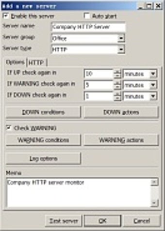Image 1 for Server Status Monitor