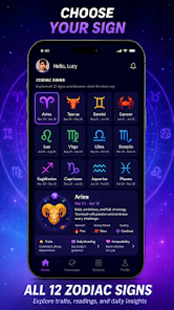 Imagen 0 para Zodiac Sign Horoscope Lau…