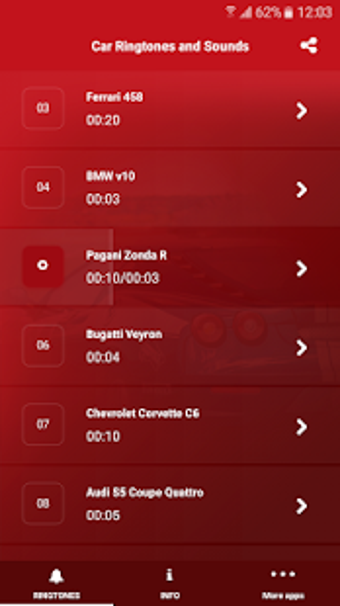 Imagen 2 para Car Ringtones and Sounds