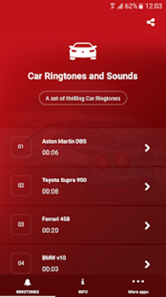 Imagen 3 para Car Ringtones and Sounds