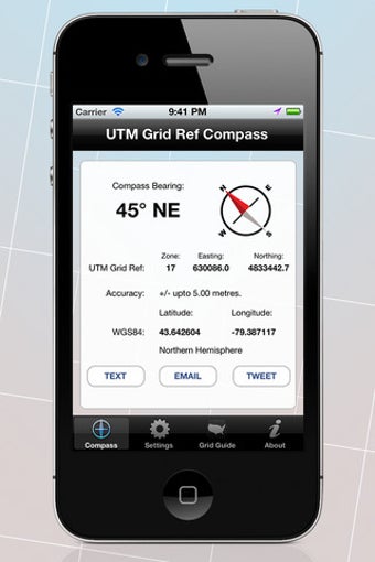 Image 0 for UTM Grid Ref Compass - gp…