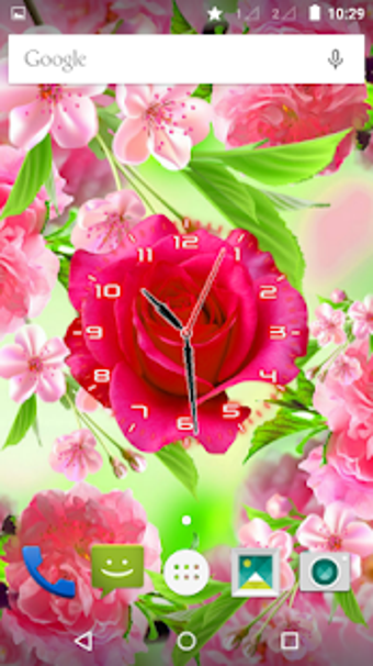 Imagen 2 para Rose Flower Clock