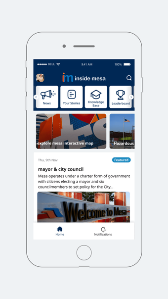 Image 0 for Inside Mesa - City of Mes…