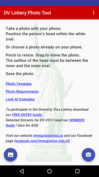 Imagen 3 para DV Lottery Photo Tool