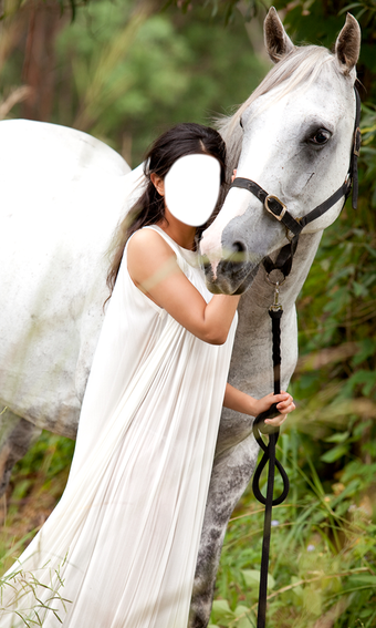 Imagen 1 para Woman With Horse Photo Ed…