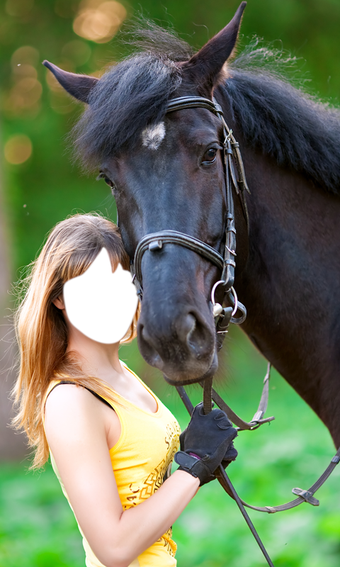 Imagen 3 para Woman With Horse Photo Ed…