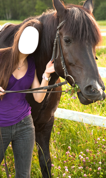 Imagen 2 para Woman With Horse Photo Ed…