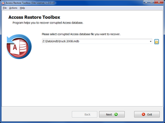 Image 0 for Access Restore Toolbox