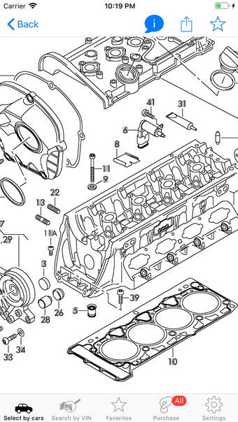 Image 1 for Parts and diagrams for Au…