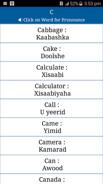 Image 2 for Common Words English to S…