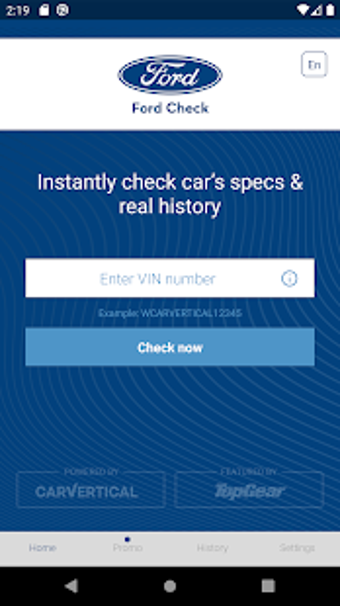 Image 3 for Ford History Check: VIN D…