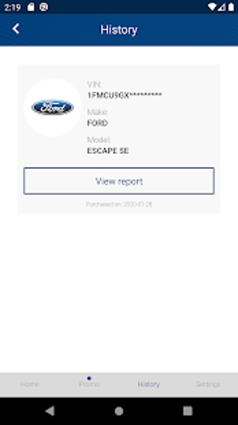 Image 2 for Ford History Check: VIN D…