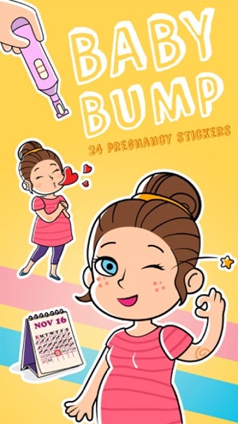 Image 3 for Baby Bump Pregnancy Stick…