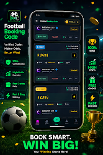 Image 0 for FOOTBALL BOOKING CODE