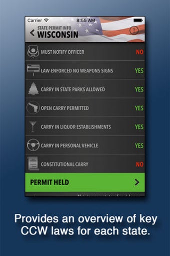 Imagen 0 para Concealed Carry App - CCW…