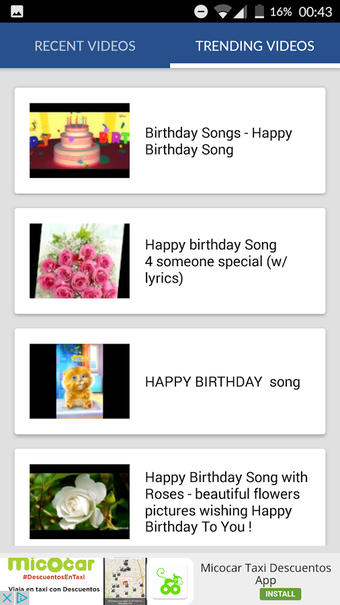 Image 2 for Happy Birthday Songs