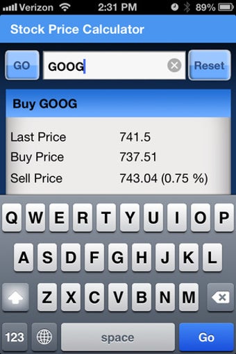 Image 1 for Stock Price Calculator Fr…
