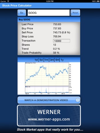 Image 0 for Stock Price Calculator Fr…