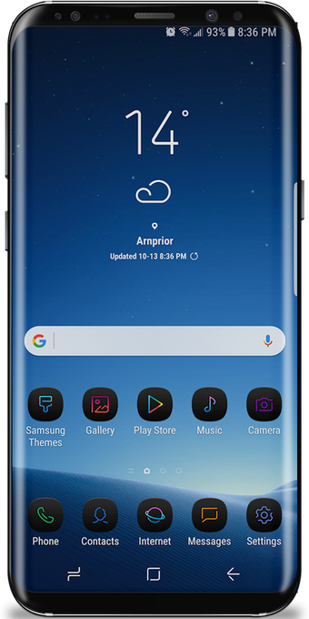 Imagen 1 para nXt Theme for Samsung Gal…