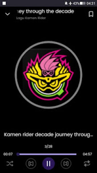 Image 0 for Lagu Kamen Rider Lengkap