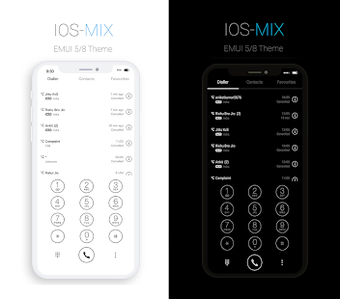 Imagen 1 para IOS-Mix EMUI 8/5 Theme