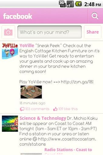 Imagen 0 para Facebook Pink for Android