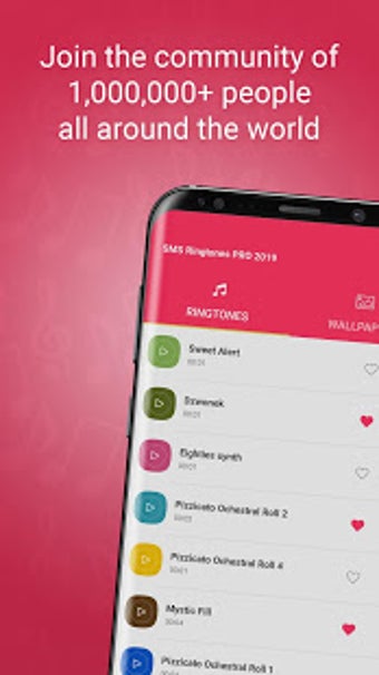 Imagen 1 para SMS Ringtones PRO: Free M…