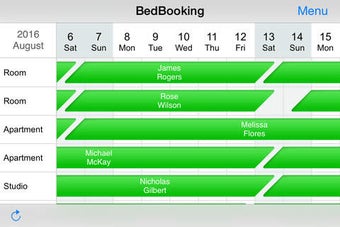 Image 0 for BedBooking - calendar for…