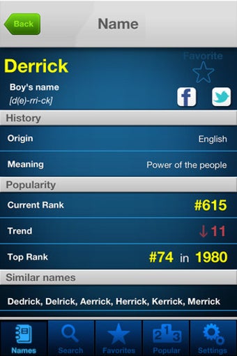 Imagen 1 para Popular Baby Names: top b…