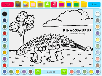 Image 1 for Coloring Book 2: Dinosaur…