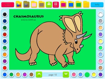 Imagen 3 para Coloring Book 2: Dinosaur…